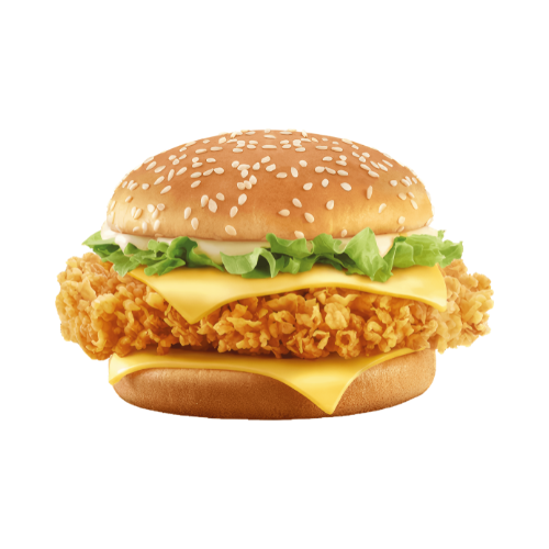 Chicken Burger with Fries