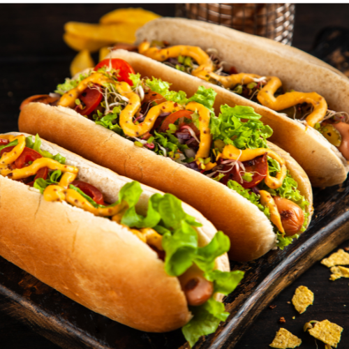 Large Hot Dog Meal