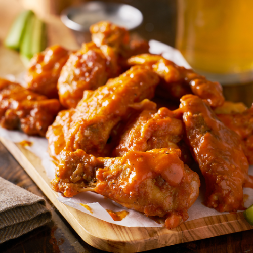 6 Buffallo Wings