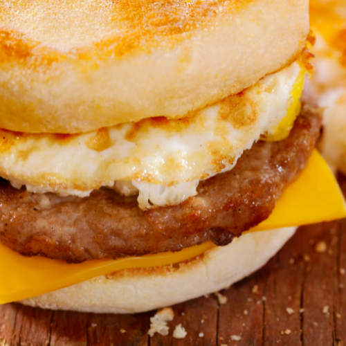 Breakfast Roll Meal: MC Donalds Style Breakfast