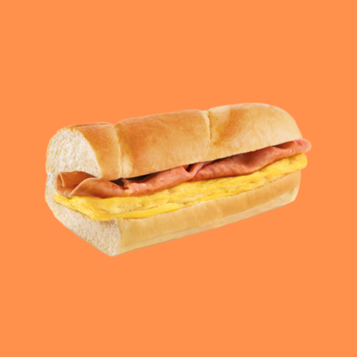 Breakfast Sandwich: Subway Style Breakfast Roll